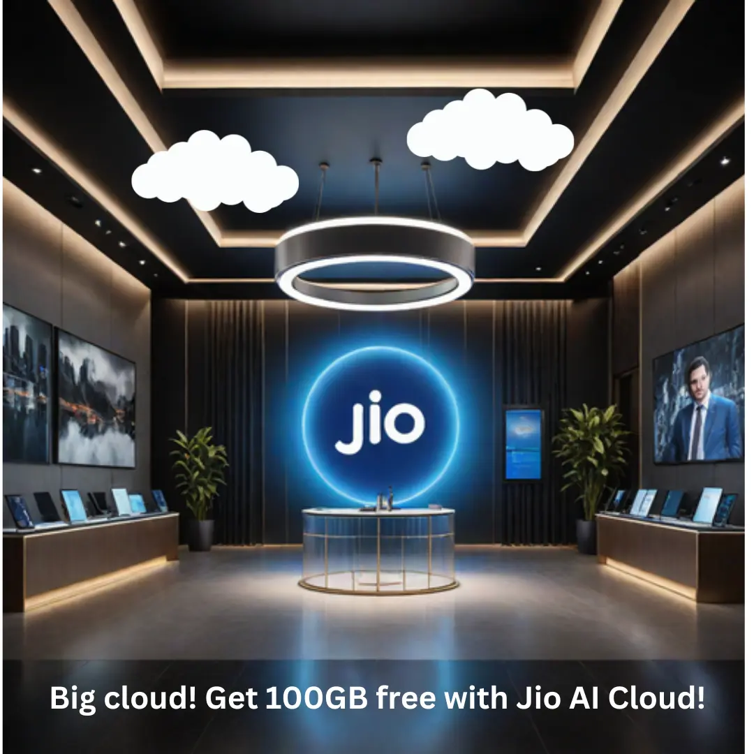 Reliance Industry launching Jio AI Cloud Welcome offer upto 100 GB Free Storage