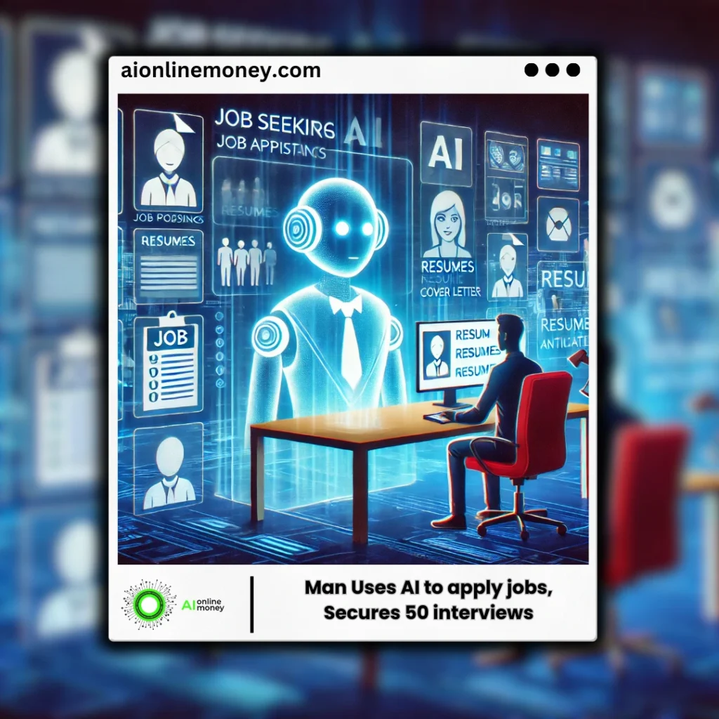 man uses AI to apply jobs