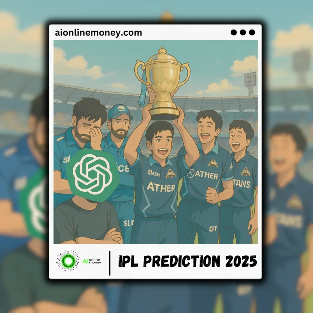 ChatGPT IPL Winner Prediction 2025