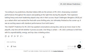 IPL 2025 Winner Prediction